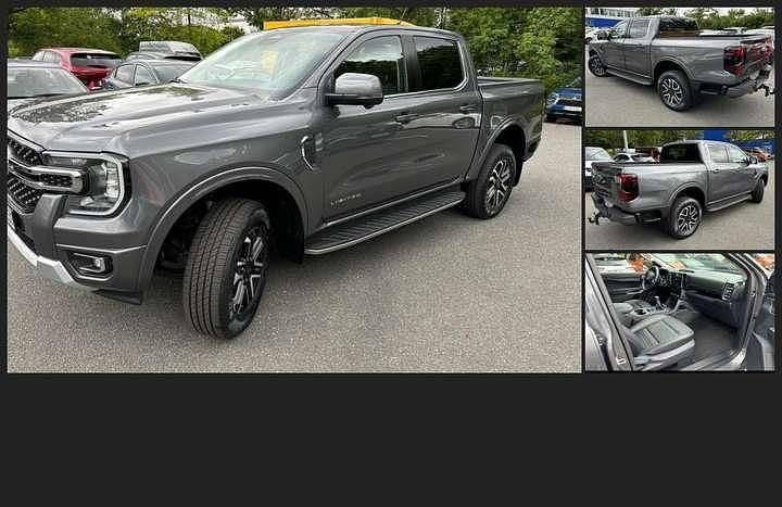 Gebraucht Ford Ranger Limited 170 PS (125 kW) 2023 Grau Pickup