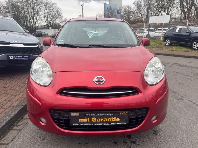 Gebraucht Nissan Micra S 80 PS (58 kW) 2012 Rot Kleinwagen