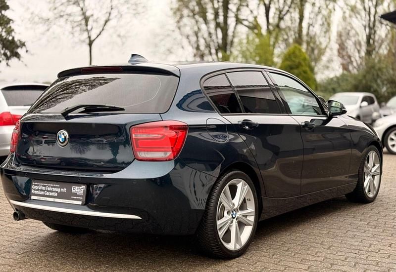 Second-hand BMW 118 Performance 170 CP (125 kW) 2012 Albastru Hatchback