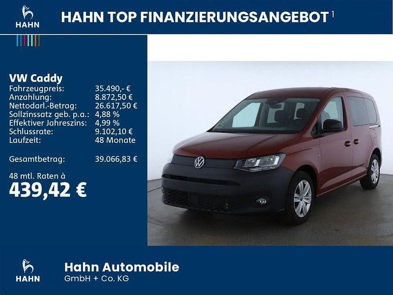 Gebraucht VW Caddy Basis 122 PS (89 kW) 2025 Fortanarot metallic Van / Kleinbus