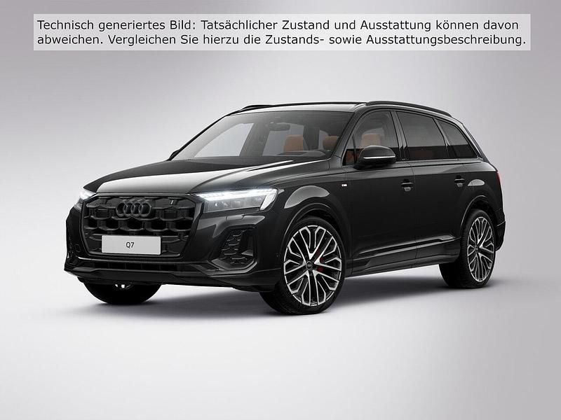 Mythosschwarz metallic (metallic) Gebraucht 2025 Audi Q7 Advanced SUV | 114.990 € - Bild 1/4