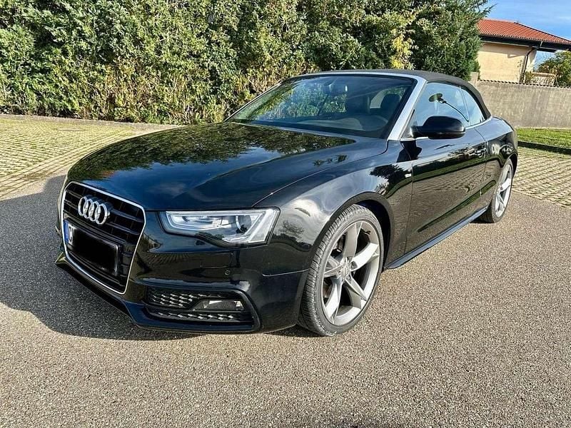 Schwarz Gebraucht 2014 Audi A5 Cabriolet S-Line Cabrio | 15.990 € (Fairer Preis) - Bild 1/4