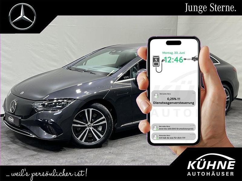 Lack graphitgrau Gebraucht 2024 Mercedes EQE300 Electric Art Limousine | 45.450 € (Superpreis) - Bild 1/4