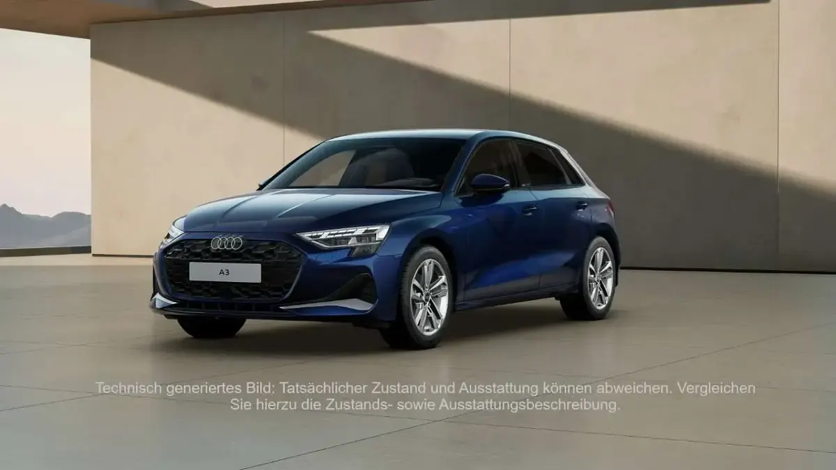 Gebraucht Audi A3 Ambiente 150 PS (110 kW) 2025 Navarrablau metallic Limousine