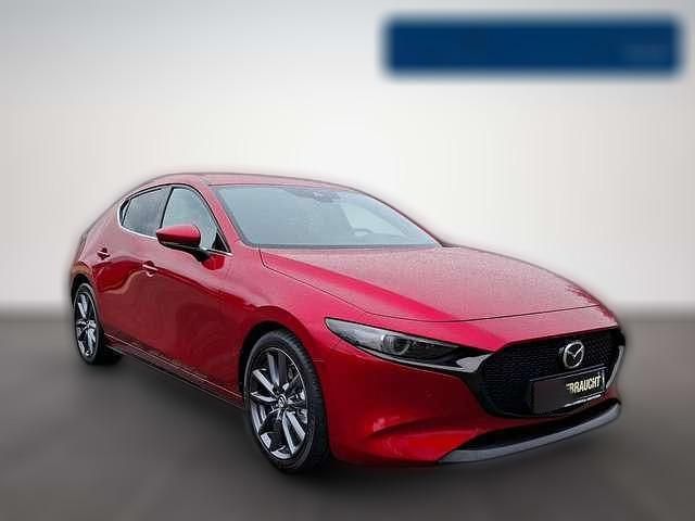 Rot metallic Gebraucht 2019 Mazda 3 Selection | 21.460 € (Teuer) - Bild 1/4