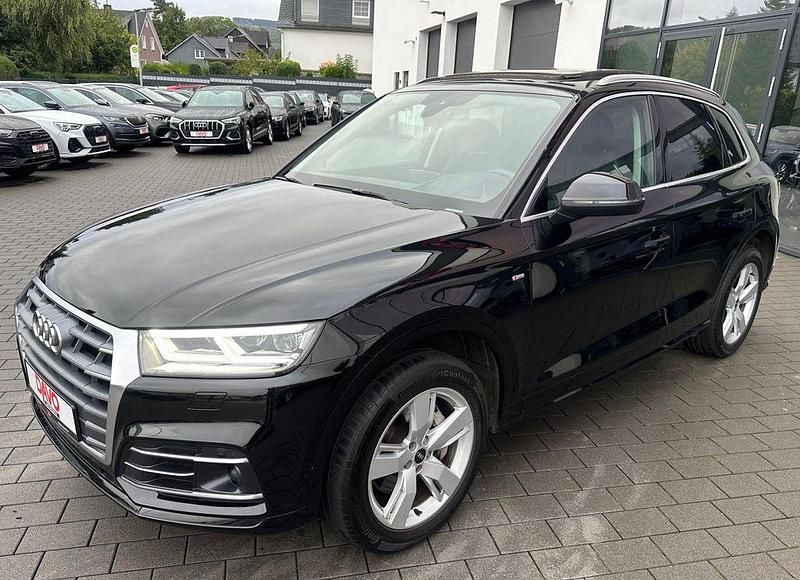 Schwarz Gebraucht 2020 Audi Q5 S-Line SUV | 31.891 € (Superpreis) - Bild 1/4