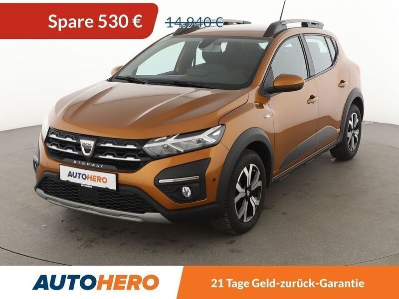 Orange Gebraucht 2021 Dacia Sandero Comfort Kleinwagen | 14.090 € (Fairer Preis) - Bild 1/3