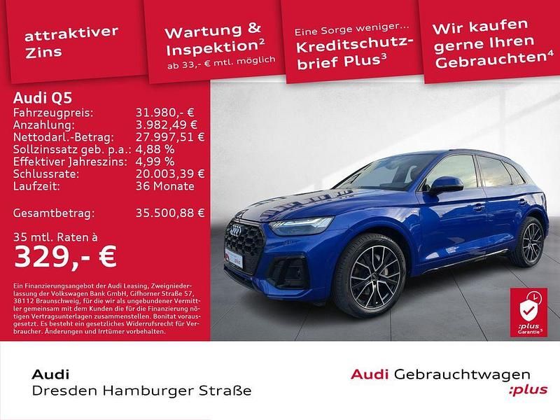Gebraucht Audi Q5 Ambiente 204 PS (150 kW) 2021 Ultrablau metallic SUV