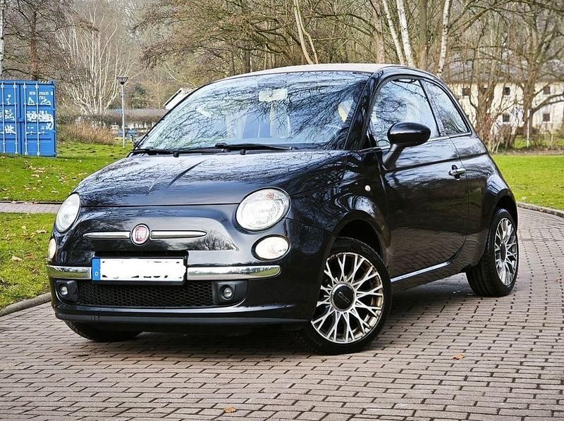 Schwarz Gebraucht 2011 Fiat 500C Lounge Cabrio | 6.999 € (Fairer Preis) - Bild 1/4