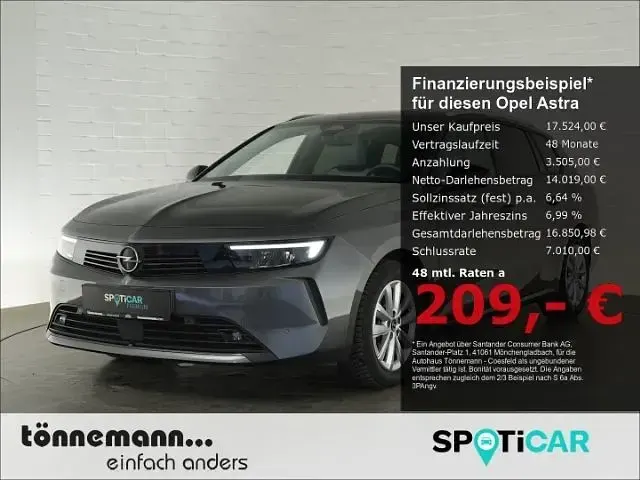 Gebraucht Opel Astra Elegance 131 PS (96 kW) 2024 Kleinwagen