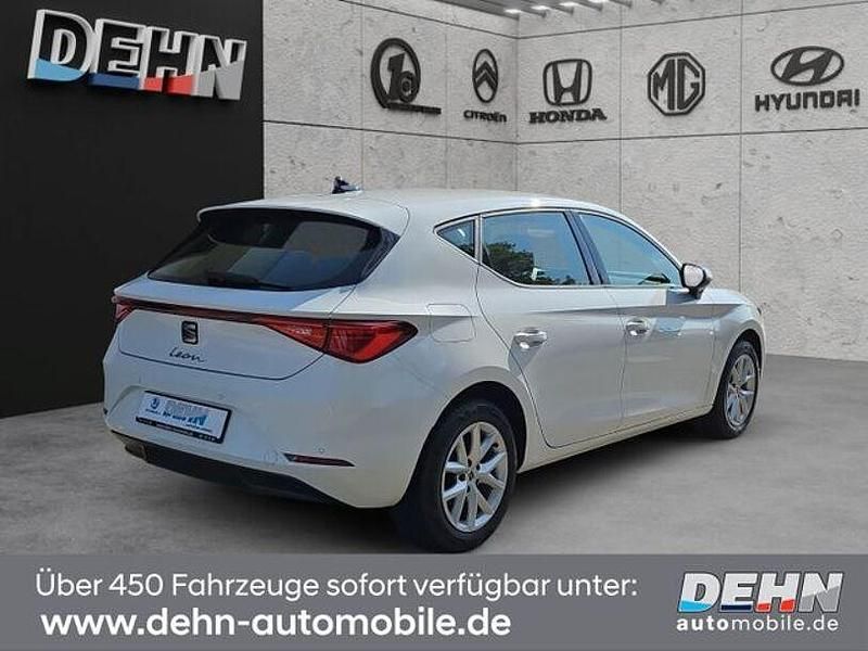 Gebraucht Seat Leon Style 110 PS (80 kW) 2021 Weiß Limousine