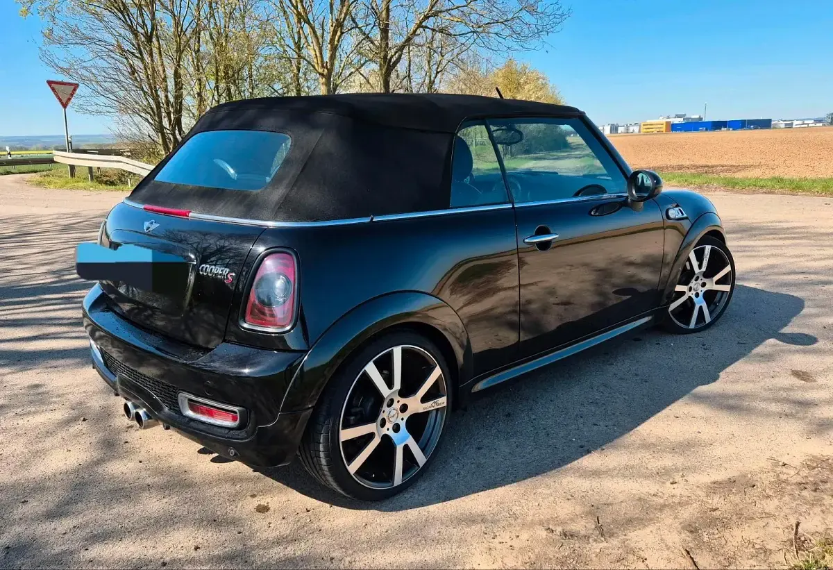 Gebraucht Mini John Cooper Works Cabriolet 183 PS (134 kW) 2010 Schwarz Cabrio