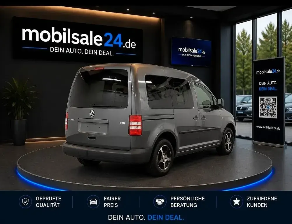 Gebraucht VW Caddy Trendline 86 PS (63 kW) 2012 Grau Van / Kleinbus