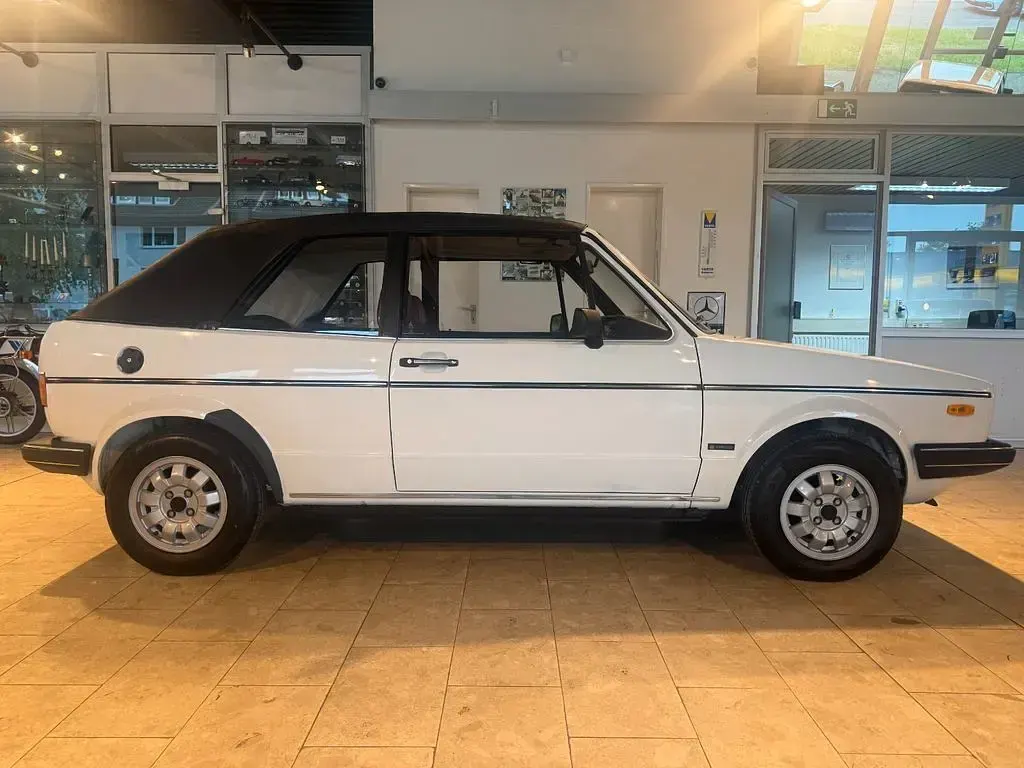 Gebraucht VW Golf Cabriolet 50 PS (36 kW) 1980 Weiß Cabrio