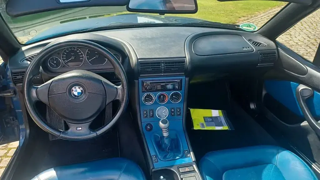 Gebraucht BMW Z3 Sport Line 118 PS (86 kW) 2000 Blau Cabrio