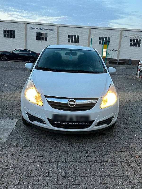 Weiß Gebraucht 2009 Opel Corsa Kleinwagen | 2.399 € (Fairer Preis) - Bild 1/4