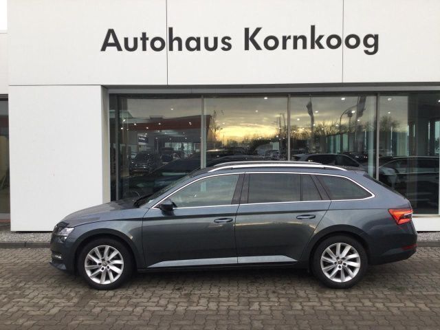 Quarzgraumetallic (metallic) Gebraucht 2019 Skoda Superb Style Kombi | 21.990 € (Fairer Preis) - Bild 1/4