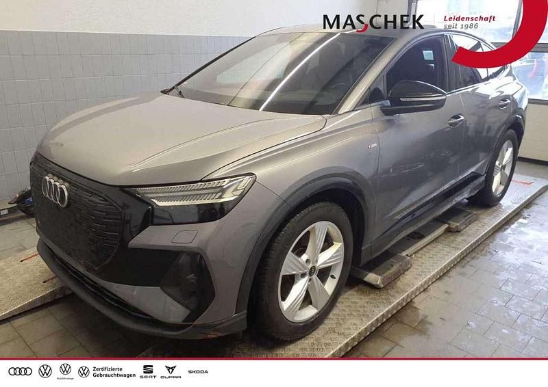 Gebraucht Audi Q4 Sportback e-tron S-Line 219 kW (299 PS) 2023 Taifungrau metallic SUV