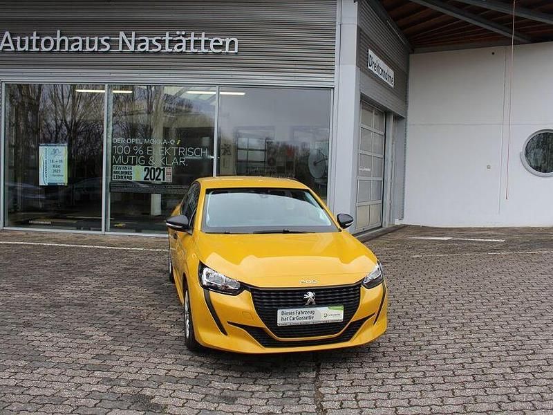 Gelb Gebraucht 2021 Peugeot 208 Kleinwagen | 12.450 € (Fairer Preis) - Bild 1/4