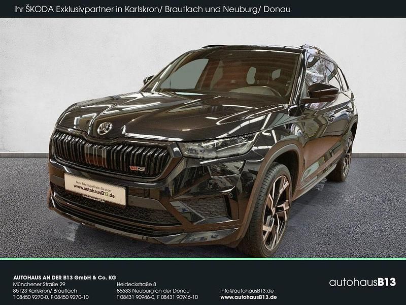 Gebraucht Skoda Kodiaq RS 245 PS (180 kW) 2022 Blackmagic perleffekt (schwarz) SUV
