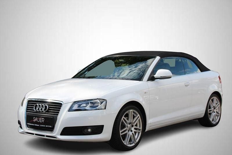 Gebraucht Audi A3 Cabriolet S-line plus 102 PS (75 kW) 2008 Weiß Cabrio