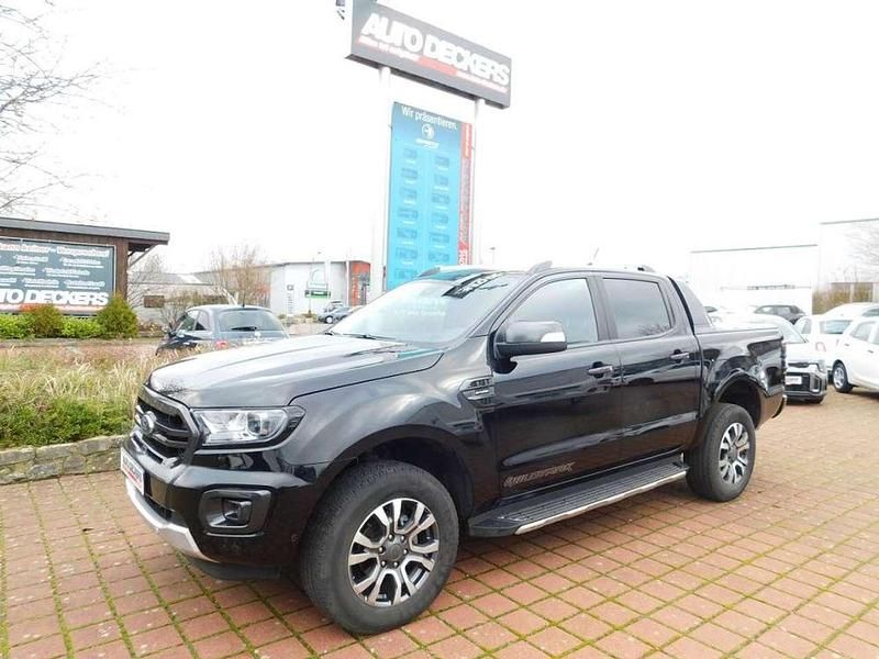 Obsidianschwarz metallic Gebraucht 2022 Ford Ranger Wildtrack Abholung | 46.950 € (Teuer) - Bild 1/4