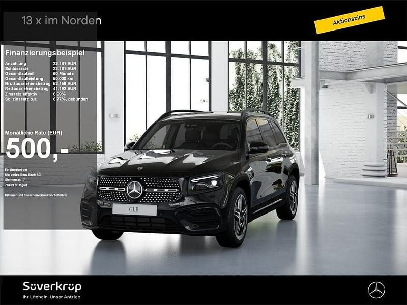 Schwarz Gebraucht 2025 Mercedes GLB200 Premium SUV | 63.373 € - Bild 1/4