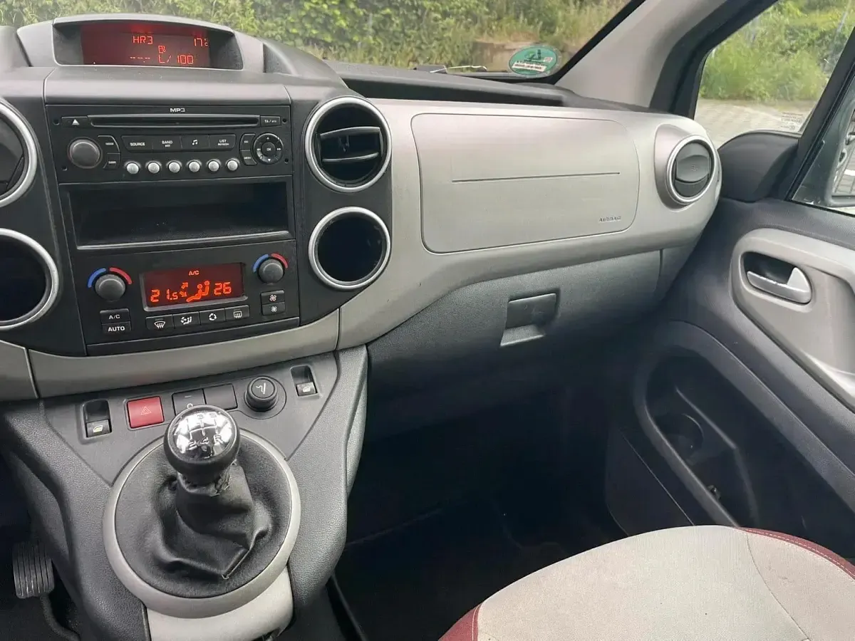 Gebraucht Citroën Berlingo 75 PS (55 kW) 2009 Schwarz Van / Kleinbus