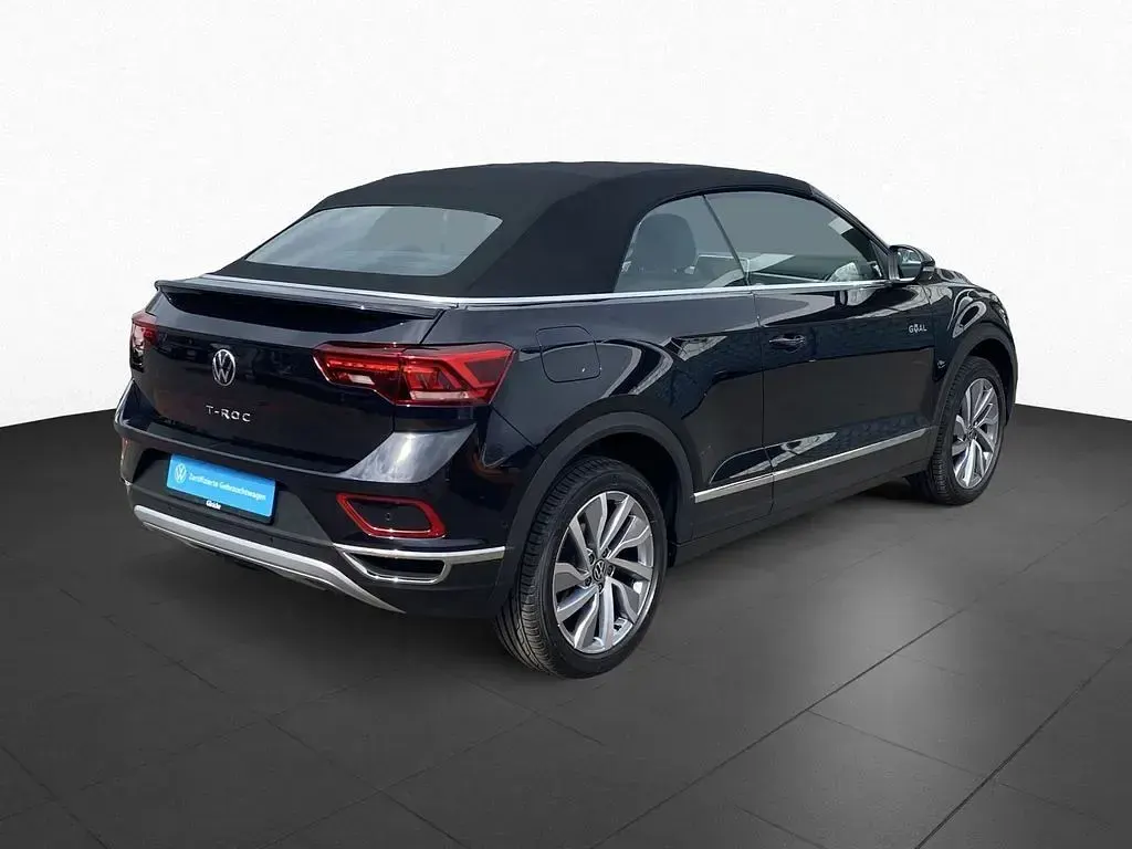 Gebraucht VW T-Roc Cabriolet Goal 150 PS (110 kW) 2025 Schwarz Cabrio