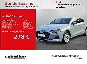 Gebraucht Audi A3 Advanced Plus 150 PS (110 kW) 2025 Grau (pfeilgrau perleffekt) Limousine