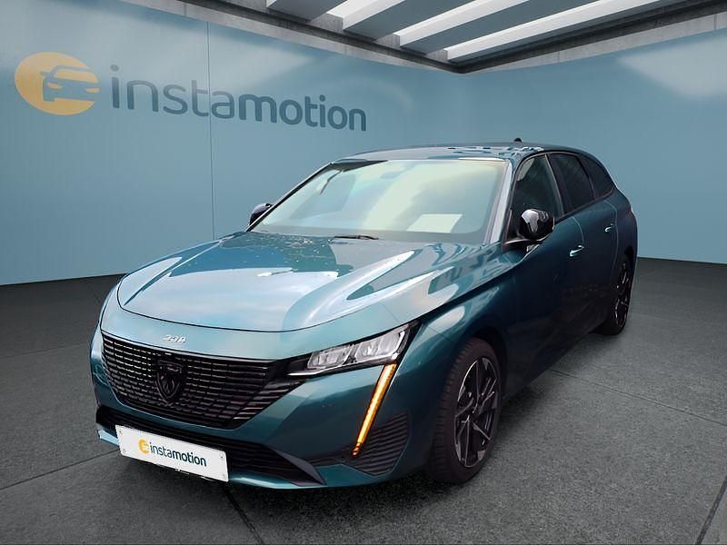 Blau Gebraucht 2023 Peugeot 308 SW Allure Kombi | 24.649 € - Bild 1/4