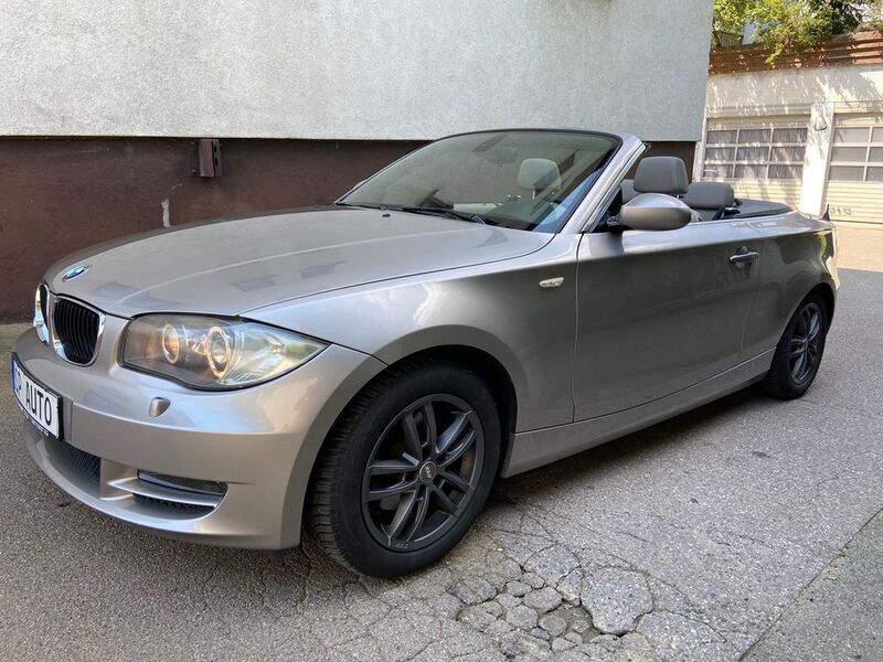 Silber Gebraucht 2008 BMW 125 Cabriolet Sport Line Cabrio | 6.990 € (Guter Preis) - Bild 1/4