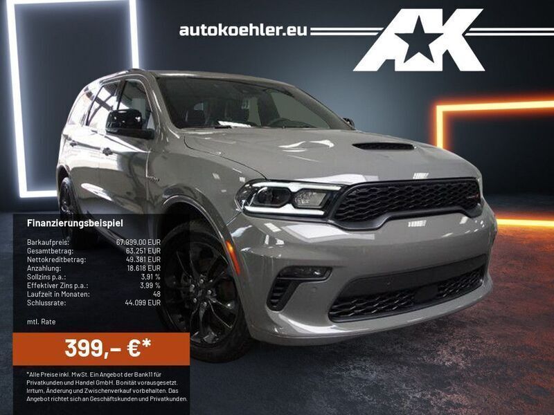 Destroyergrey Neu 2024 Dodge Durango SUV | 67.999 € (Fairer Preis) - Bild 1/4
