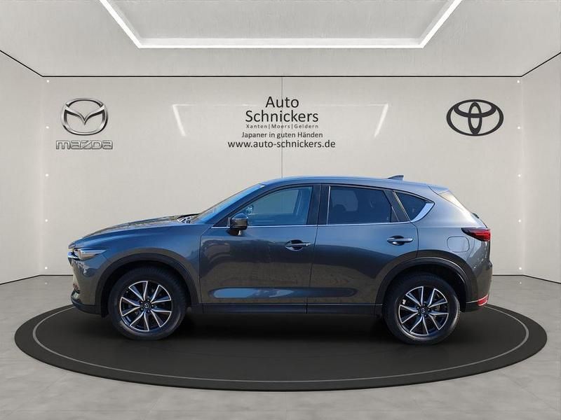 Gebraucht Mazda CX-5 Exclusive-Line 150 PS (110 kW) 2018 Grau SUV