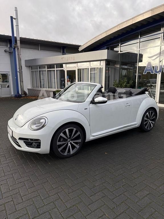 Oryxweiss Gebraucht 2016 VW Beetle R-line Cabrio | 27.990 € (Teuer) - Bild 1/4