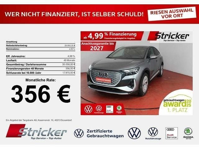Gebraucht 2023 Audi Q4 Sportback e-tron S-Line SUV | 29.950 € (Superpreis) - Bild 1/4