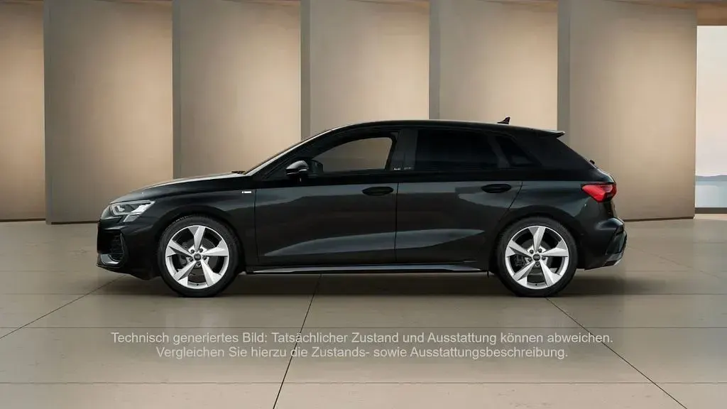 Gebraucht Audi A3 S-Line 150 PS (110 kW) 2025 Mythosschwarz metallic Limousine