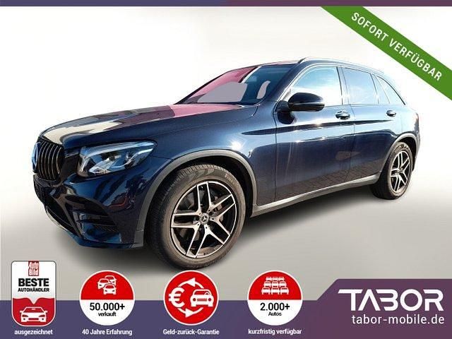 Blau Gebraucht 2019 Mercedes GLC250 AMG line SUV | 31.988 € (Fairer Preis) - Bild 1/4