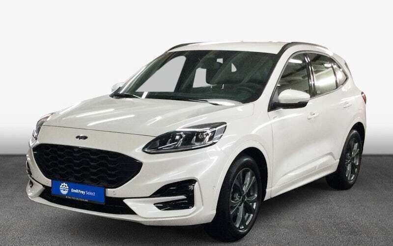 White platinum Gebraucht 2023 Ford Kuga ST-Line SUV | 25.500 € (Superpreis) - Bild 1/4