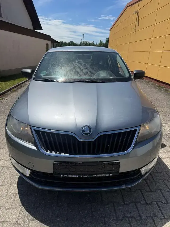 Gebraucht Skoda Rapid Active 86 PS (63 kW) 2013 Platingrau metallic Kleinwagen