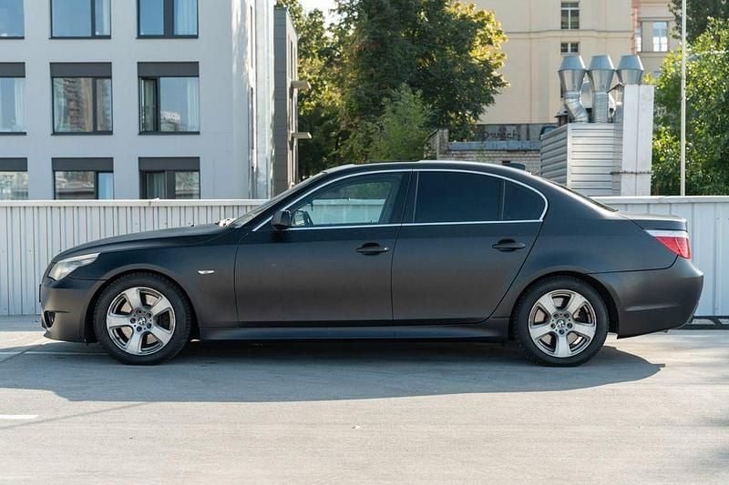 Schwarz Gebraucht 2008 BMW 535 Limousine | 6.500 € (Superpreis) - Bild 1/4