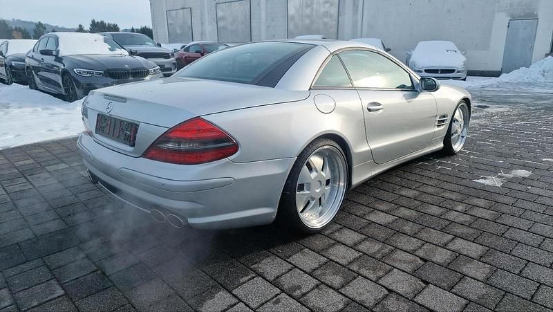 Gebraucht Mercedes SL350 245 PS (180 kW) 2003 Silber Cabrio
