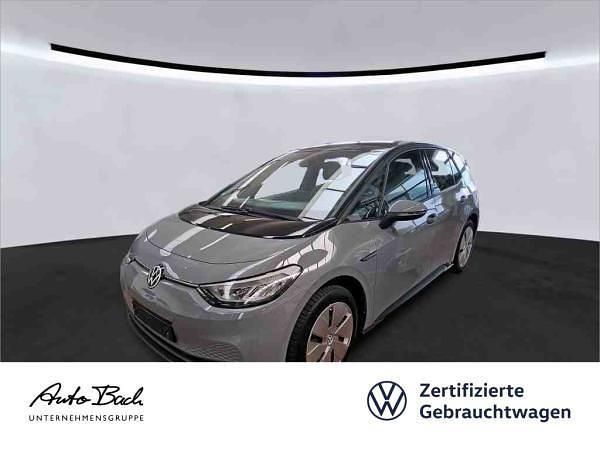 Grau (mondsteingrau/schwarz) Gebraucht 2022 VW ID.3 Pure Kleinwagen | 20.941 € (Fairer Preis) - Bild 1/4