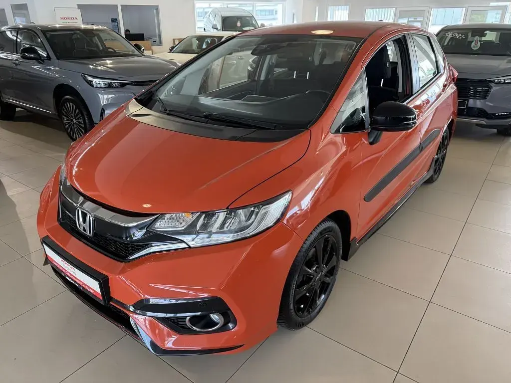 Gebraucht Honda Jazz Dynamic 131 PS (96 kW) 2018 Orange Kleinwagen