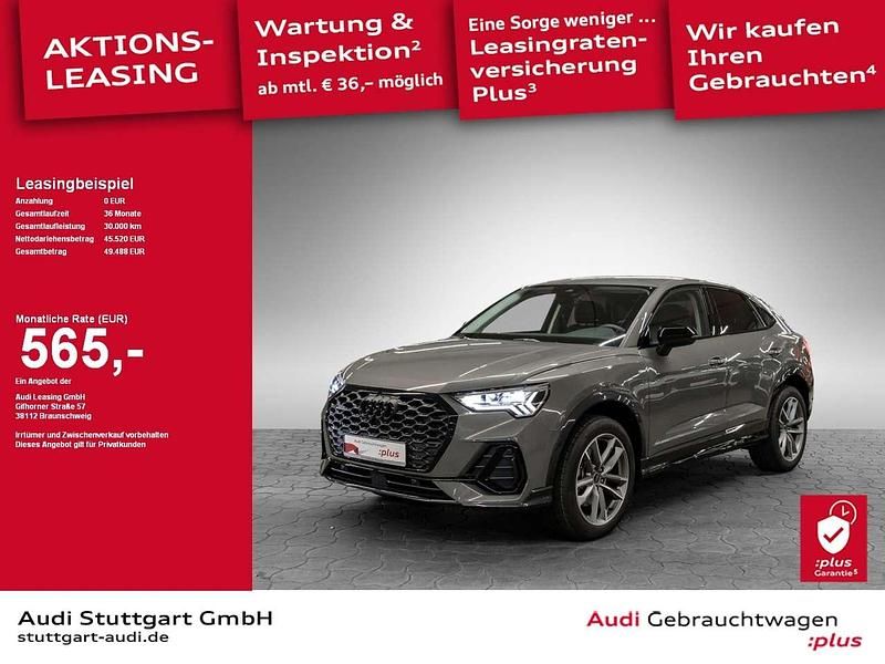 Chronosgrau metallic Gebraucht 2024 Audi Q3 Sportback S-Line SUV | 45.520 € (Fairer Preis) - Bild 1/2