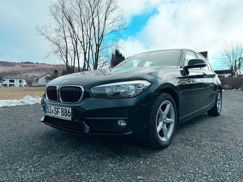 Gebraucht BMW 116 109 PS (80 kW) 2017 Schwarz Kleinwagen