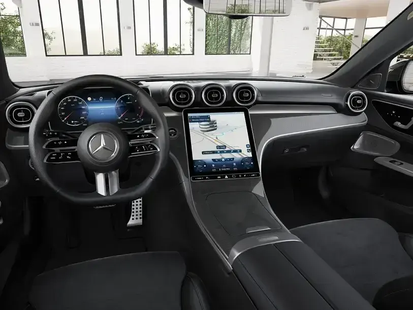 Gebraucht Mercedes C220 AMG 2023 Schwarz