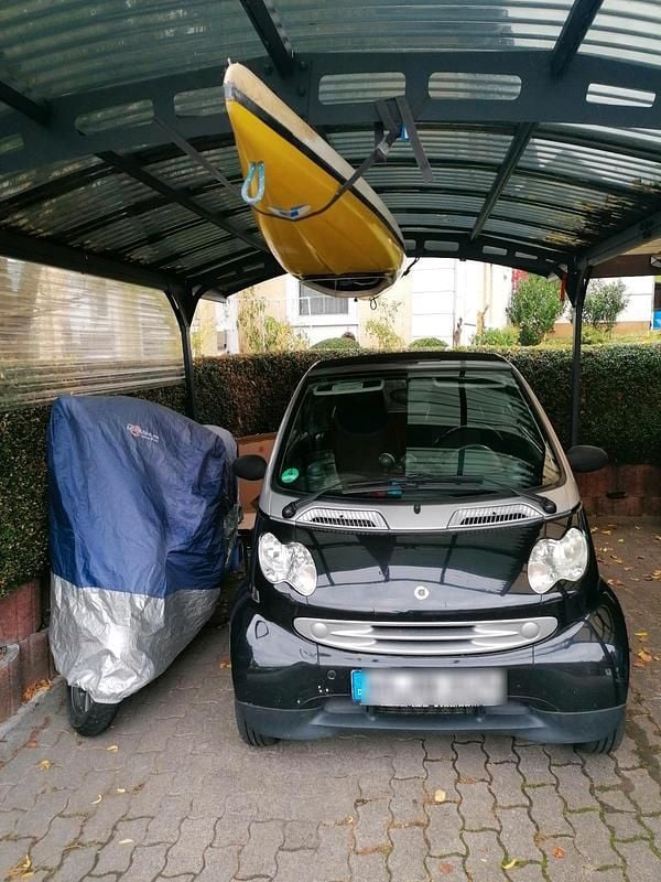 Schwarz Gebraucht 2004 Smart ForTwo Cabrio Cabrio | 1.750 € (Guter Preis) - Bild 1/4