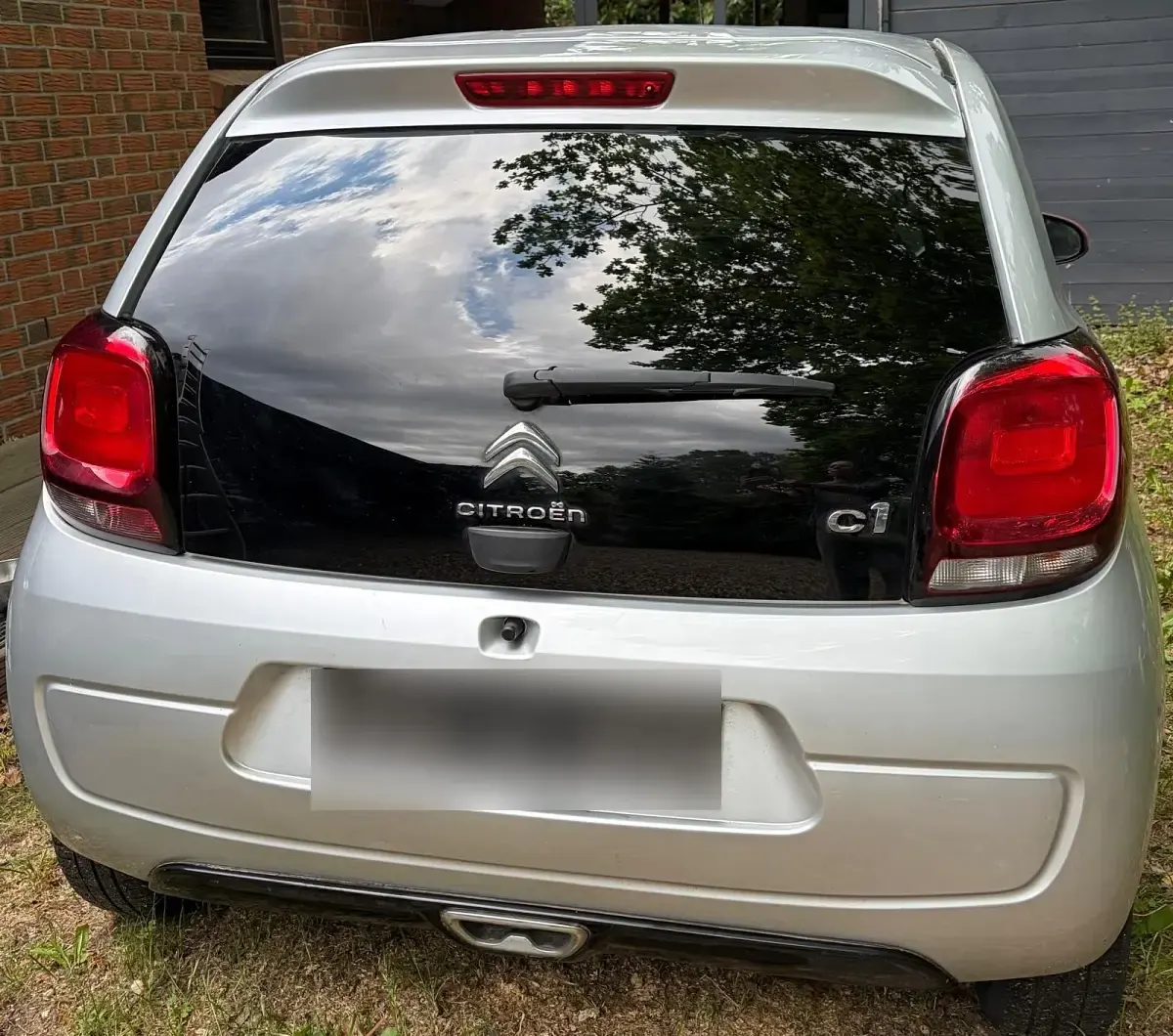 Gebraucht Citroën C1 PureTech 82 PS (60 kW) 2017 Silber Kleinwagen