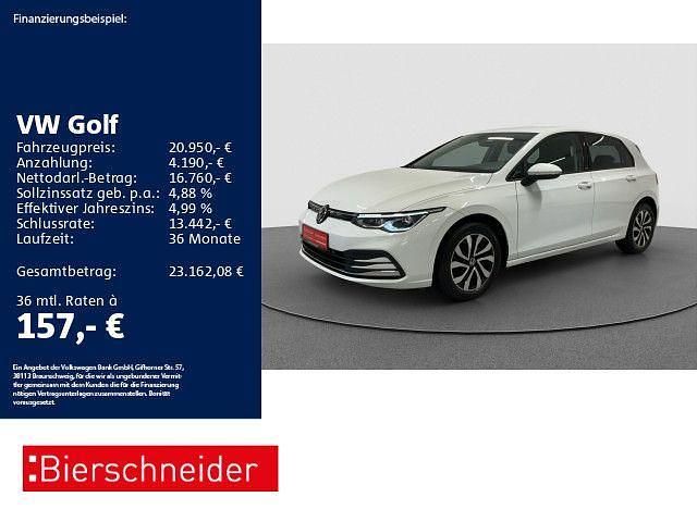 Weiss Gebraucht 2022 VW Golf Active Limousine | 20.950 € (Guter Preis) - Bild 1/3